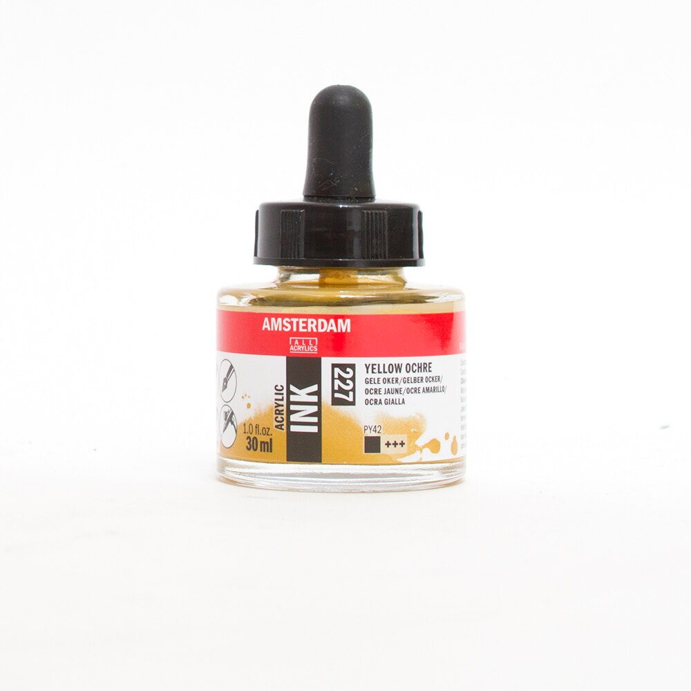 Amsterdam, Ink, Acrylic, Art & School, Acrylic, 30ml, 266260, Yellow Ochre